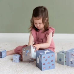 Little Dutch Stacking Blocks - Little Goose -Little Dutch Shop 0010422 stapelblokken little goose karton 1000