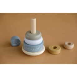 Little Dutch Rocking Ring Stacker - Ocean Blue -Little Dutch Shop 0011848 tuimelstapelaar ocean 1000