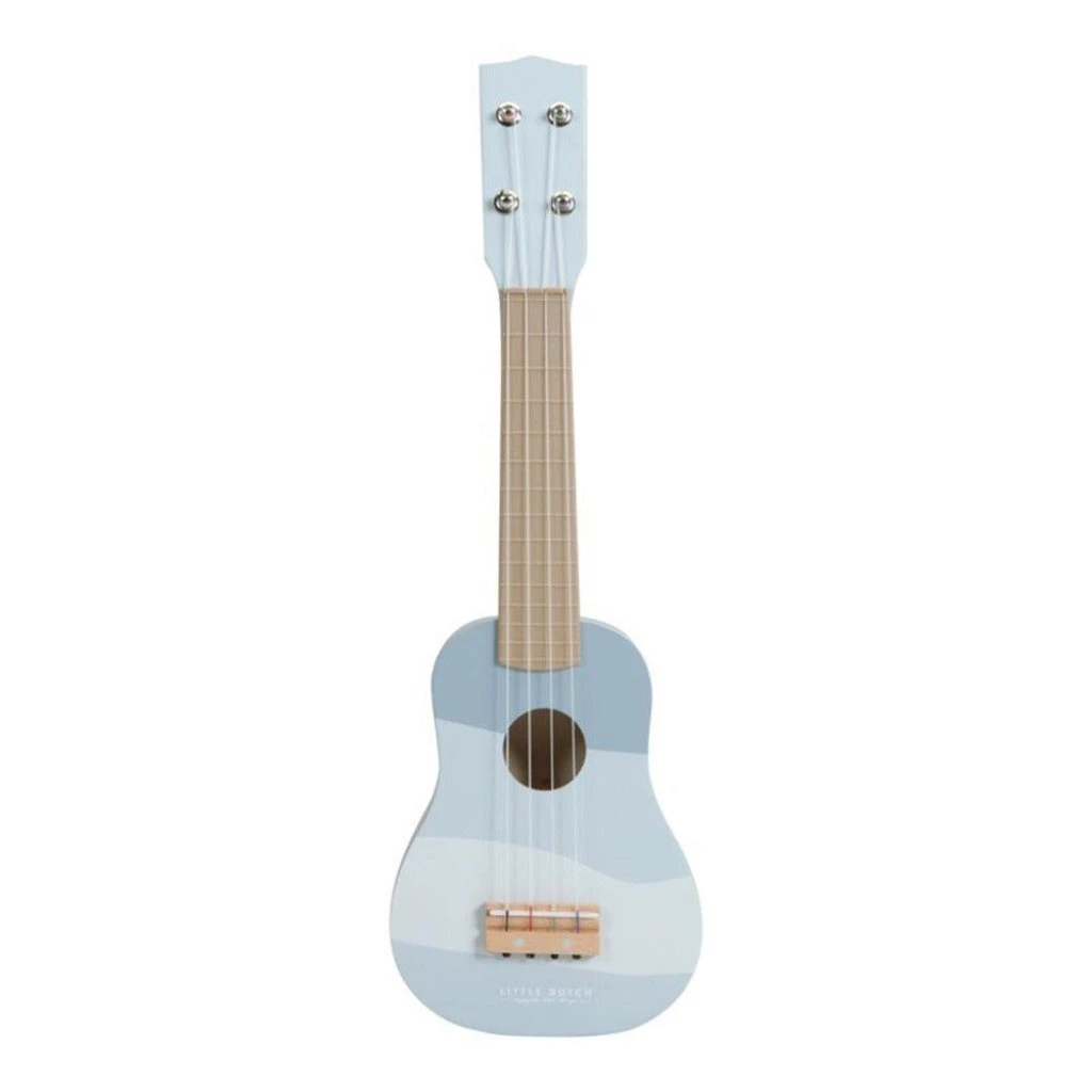Little Dutch Wooden Guitar - Blue 3 Little Dutch Wooden Guitar - Blue