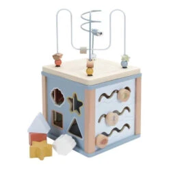 Little Dutch Shop -Little Dutch Shop 0012138 little dutch wooden activity cube ocean ocean 3 1000