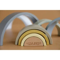Little Dutch Rainbow Stacker - Rainbow Blue -Little Dutch Shop 0012156 little dutch rainbow blue 2 1000