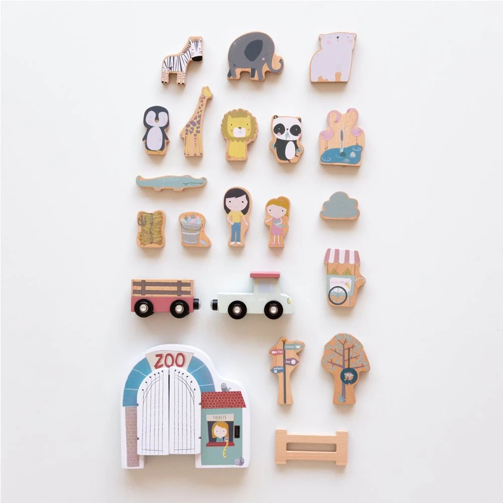 Little Dutch Railway Train Extension - Zoo 7 Little Dutch Railway Train Extension - Zoo - Image 5