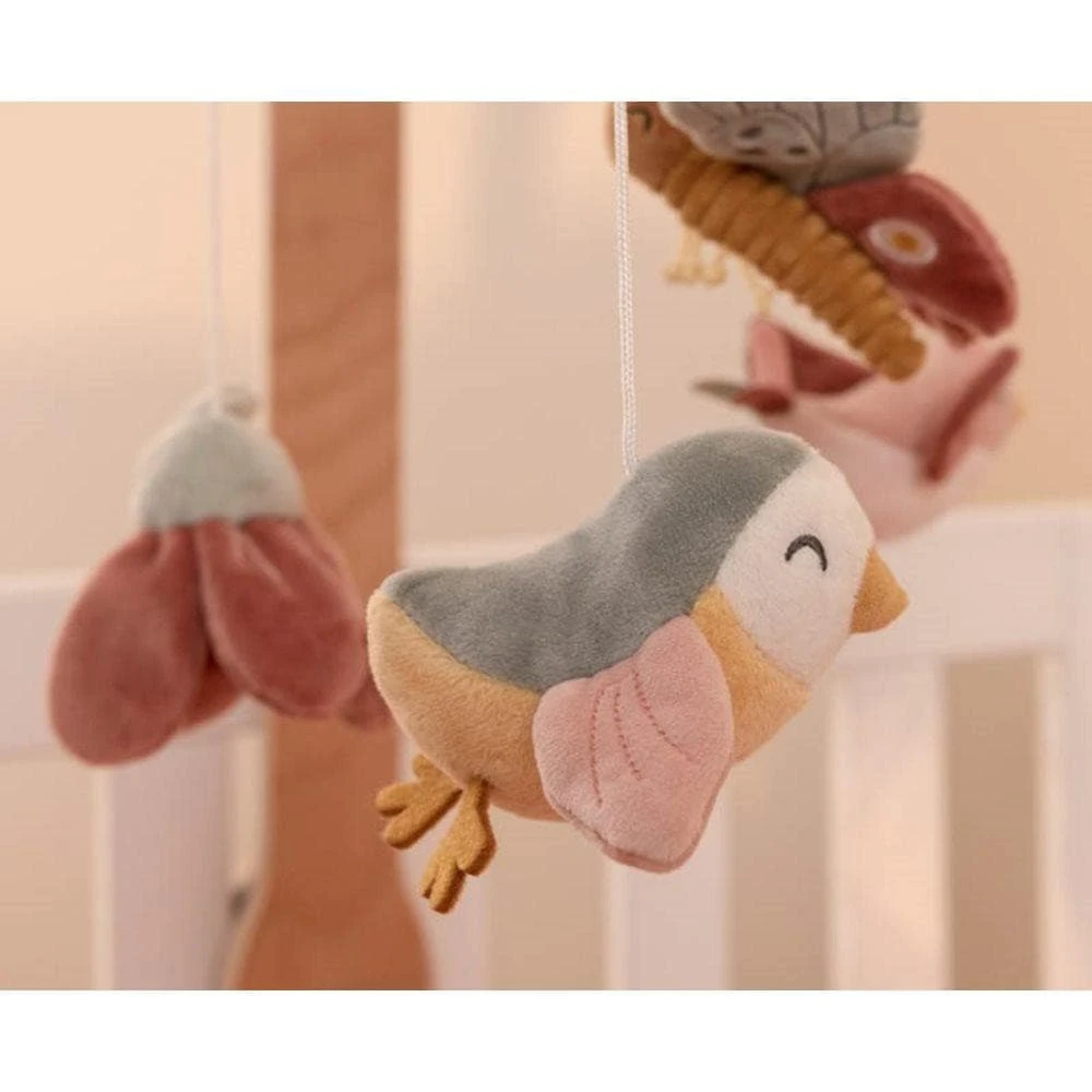 Little Dutch Wooden Music Mobile Flowers & Butterflies 6 Little Dutch Wooden Music Mobile Flowers & Butterflies - Image 4