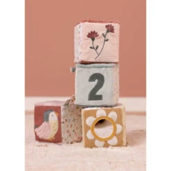 Little Dutch Set Of 4 Soft Cubes - Flowers & Butterflies -Little Dutch Shop 0016660 little dutch set of soft cubes flowers butterflies flowers butterflies 1 1000
