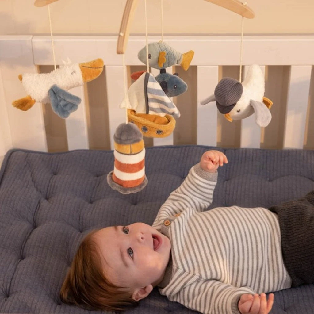 Little Dutch Wooden Music Mobile - Sailors Bay 8 Little Dutch Wooden Music Mobile - Sailors Bay - Image 6