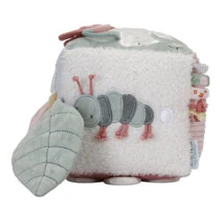 Little Dutch Soft Activity Cube - Butterflies & Flowers -Little Dutch Shop 0016914 little dutch activity cube flowers butterflies flowers butterflies 7 1000