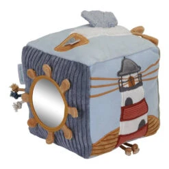 Little Dutch Soft Activity Cube - Sailors Bay -Little Dutch Shop 0016974 little dutch activity cube sailors bay sailors bay 7 1000