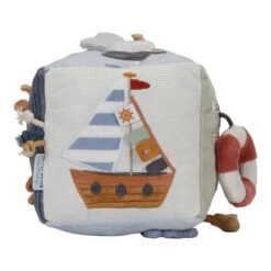 Little Dutch Soft Activity Cube - Sailors Bay -Little Dutch Shop 0016979 little dutch activity cube sailors bay sailors bay 13 1000