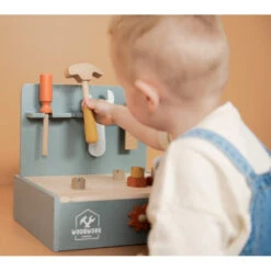 Little Dutch Wooden Mini Workbench -Little Dutch Shop 0018741 little dutch mini workbench 1 1000