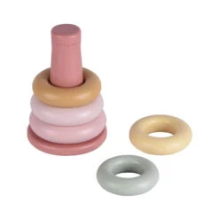 Little Dutch Shop -Little Dutch Shop 0018799 little dutch pink stacking rings plastic 9