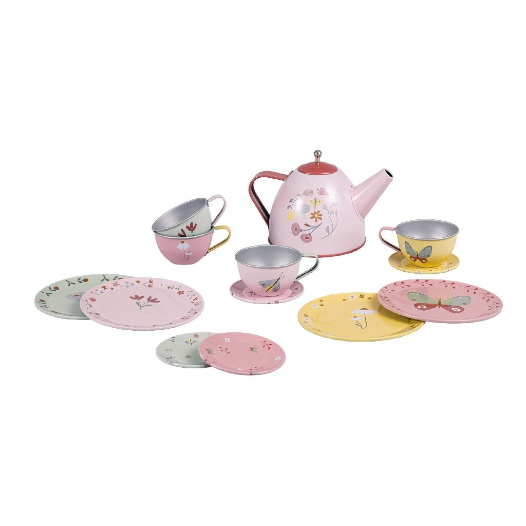Little Dutch Tea Set - Flowers & Butterflies 3 Little Dutch Tea Set - Flowers & Butterflies