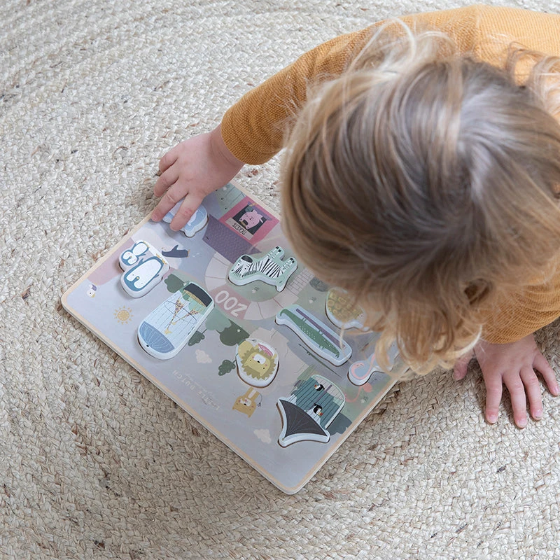 Little Dutch LD Shape Puzzle Zoo 4 Little Dutch LD Shape Puzzle Zoo - Image 2