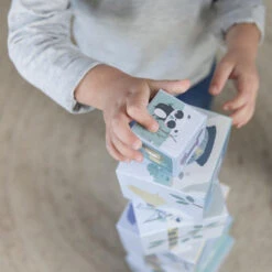 Little Dutch Stacking Blocks - Zoo -Little Dutch Shop 4446 stacking blocks cardboard 15