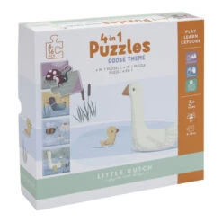 Little Dutch LD 4 In A Box Puzzle Little Goose