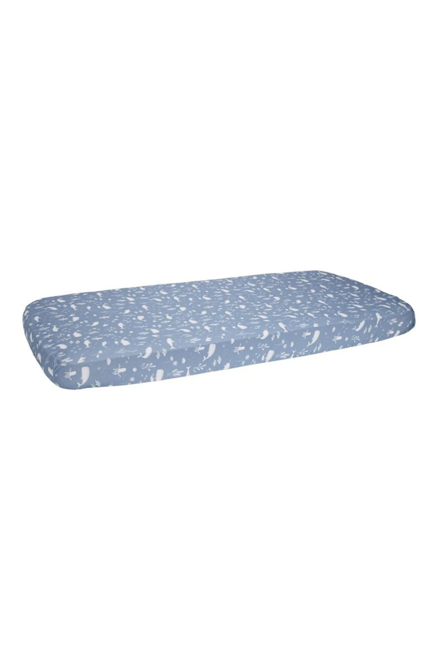 Little Dutch Kids Ocean Blue Cot Fitted Sheet 4 Little Dutch Kids Ocean Blue Cot Fitted Sheet - Image 2