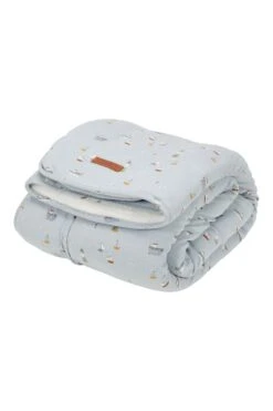 Little Dutch Sailors Bay Blue Bassinet Blanket