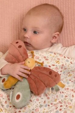 Little Dutch Flowers & Butterflies Cot Blanket