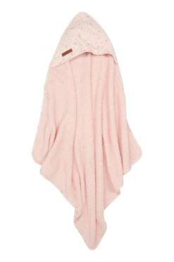 Little Dutch Little Pink Flowers Hooded Towel