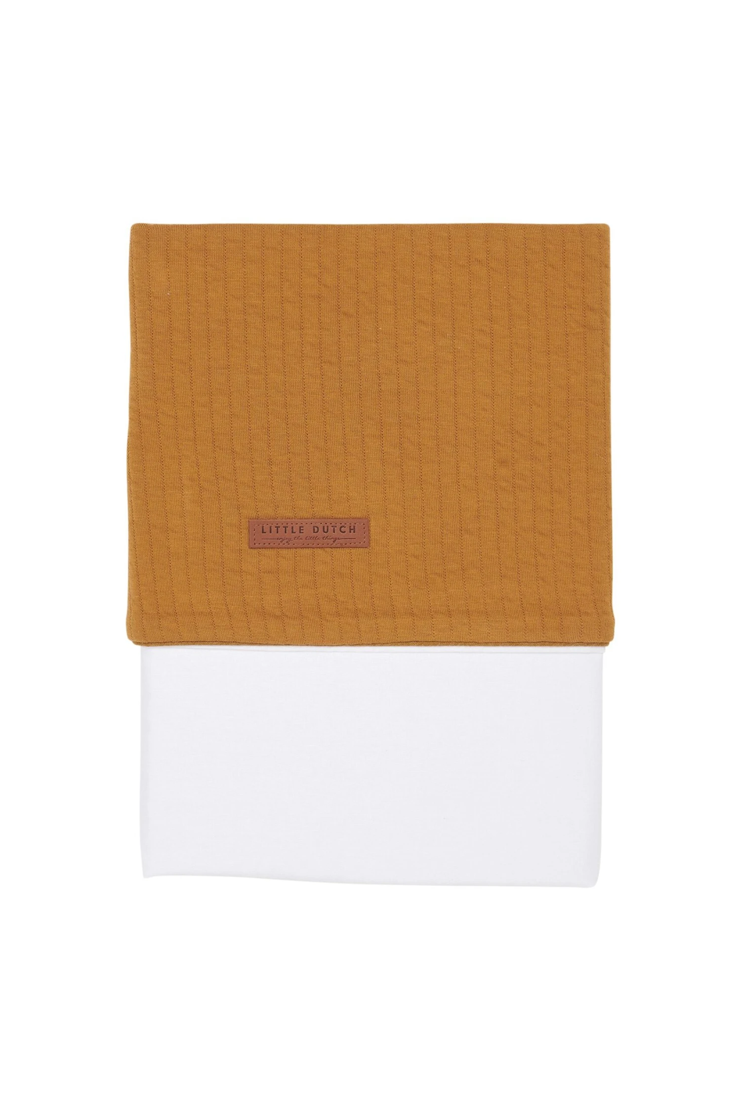 Little Dutch Pure Ochre Spice Bassinet Sheet 3 Little Dutch Pure Ochre Spice Bassinet Sheet