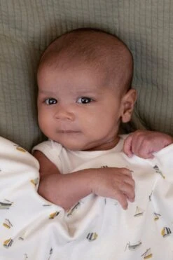 Little Dutch Sailors Bay White Bassinet Duvet Cover