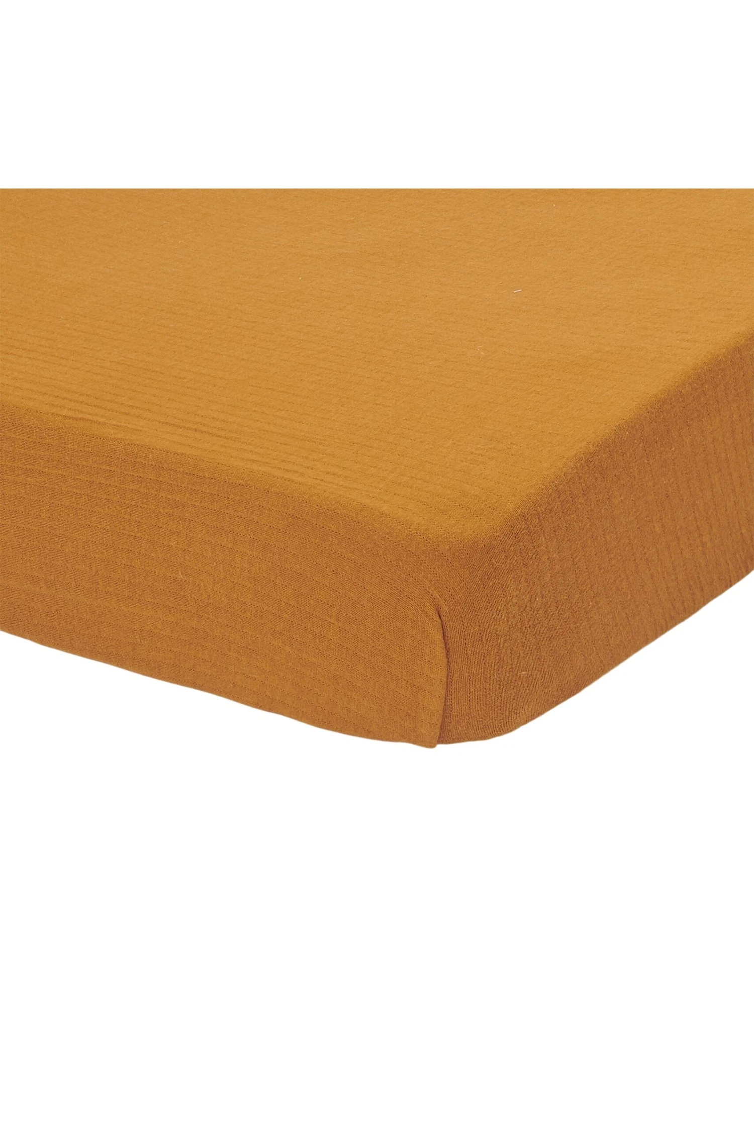 Little Dutch Fitted Pure Ochre Spice Bassinet Sheet 4 Little Dutch Fitted Pure Ochre Spice Bassinet Sheet - Image 2