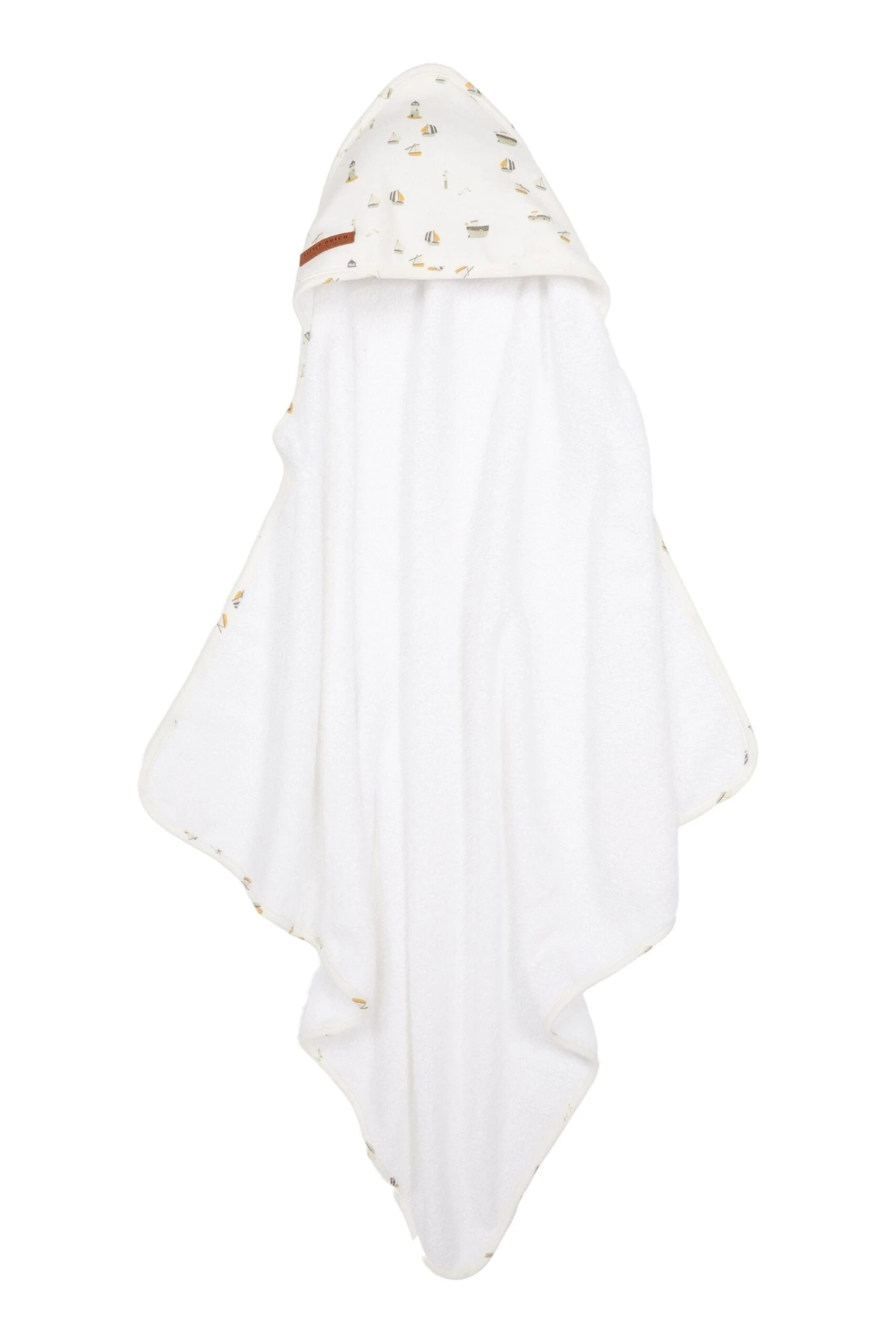 Little Dutch Sailors Bay White Hooded Towel 3 Little Dutch Sailors Bay White Hooded Towel