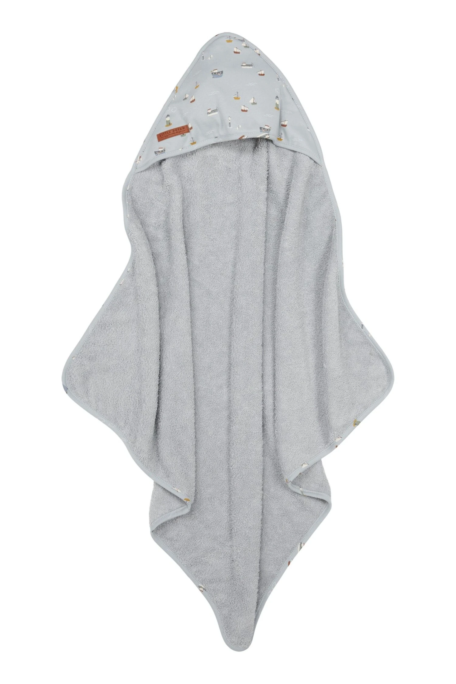 Little Dutch Sailors Bay Blue Hooded Towel 3 Little Dutch Sailors Bay Blue Hooded Towel