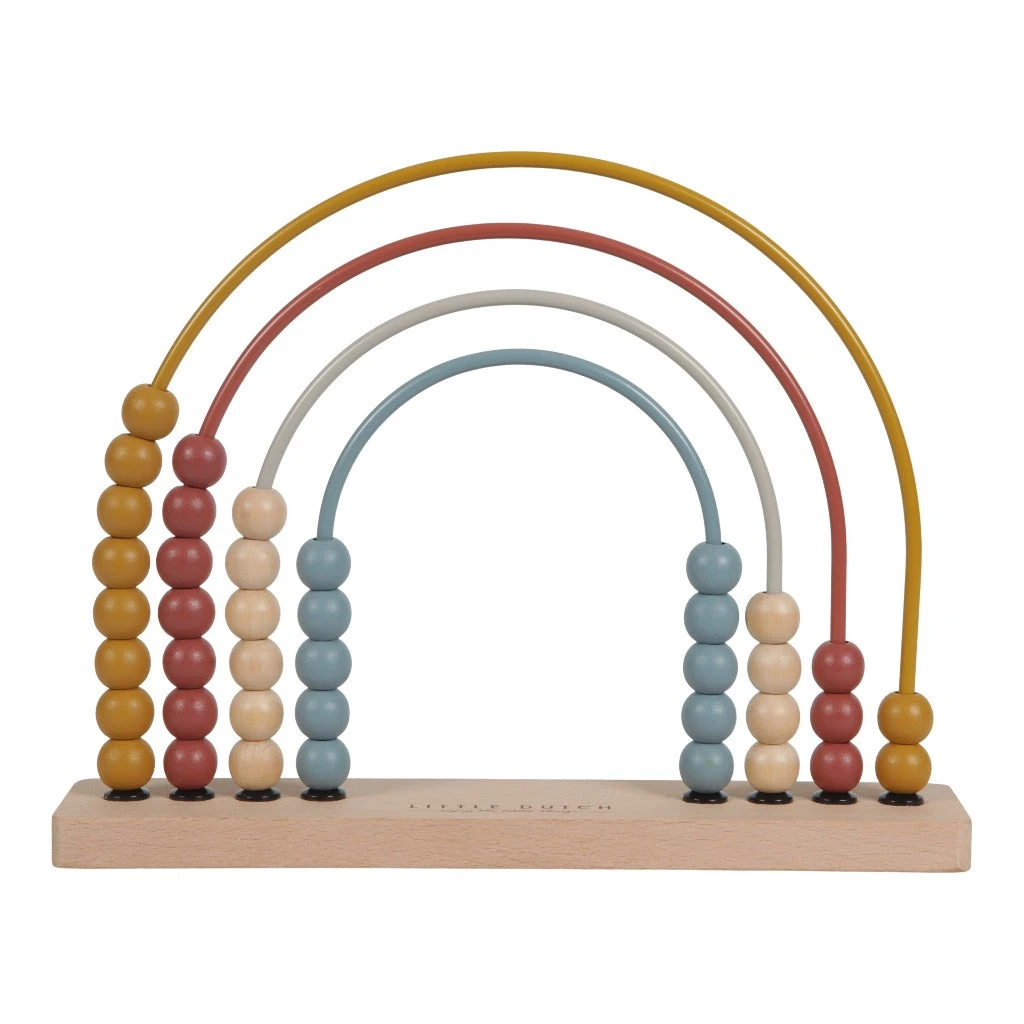 Little Dutch Rainbow Abacus - Pure & Nature 3 Little Dutch Rainbow Abacus - Pure & Nature
