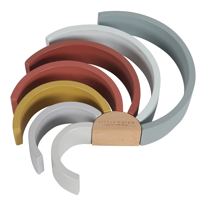 Little Dutch LD Stacker Rainbow 5 Little Dutch LD Stacker Rainbow - Image 3