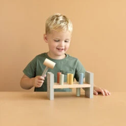 Little Dutch LD Toy Wooden Hammer Bench -Little Dutch Shop LD7027 4