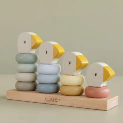 Little Dutch Stacker Little Goose Family -Little Dutch Shop LD7074 StackingRingsGoose 5