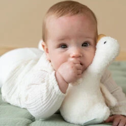 Little Dutch LD Cuddly Tumbler Little Goose -Little Dutch Shop LD8503 5