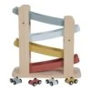 Little Dutch Wooden Car Ramp Rack - Pure & Nature -Little Dutch Shop LDautobaan 2