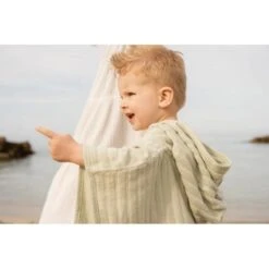 Little Dutch Beach Poncho - Green -Little Dutch Shop Little Dutch Beach Poncho Green Towels 3