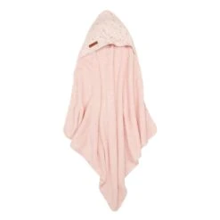 Little Dutch Hooded Towel Little Pink Flowers -Little Dutch Shop Little Dutch Hooded Towel Little Pink Flowers 2