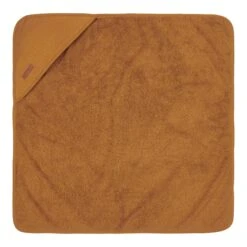 Little Dutch Hooded Towel Pure Ochre Spice -Little Dutch Shop Little Dutch Hooded Towel Pure Ochre Spice 4