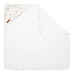 Little Dutch Hooded Towel Sailors Bay White -Little Dutch Shop Little Dutch Hooded Towel Sailors Bay White 3