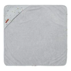 Little Dutch Hooded Towel Sailors Bay Blue -Little Dutch Shop Little Dutch Hooded towel Sailors Bay Blue 4