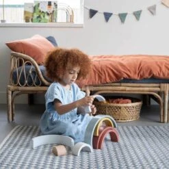 Little Dutch Rainbow Stacker - Pure & Nature -Little Dutch Shop Little Dutch Rainbow Stacker Pure Nature Little Dutch 1598481896