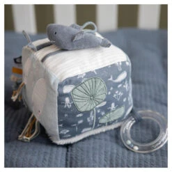 Little Dutch Soft Activity Cube - Ocean Blue -Little Dutch Shop Little Dutch Soft Activity Cube Ocean Blue Little Dutch 1601588313