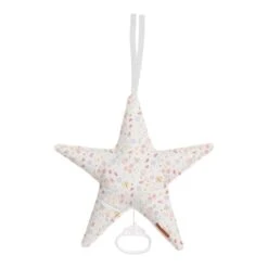 Little Dutch Star-shaped Music Box Flowers & Butterflies