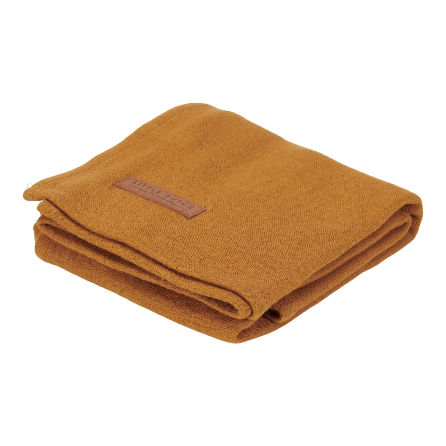 Little Dutch Swaddle Cloth 120 X 120cm Pure Ochre Spice 3 Little Dutch Swaddle Cloth 120 X 120cm Pure Ochre Spice