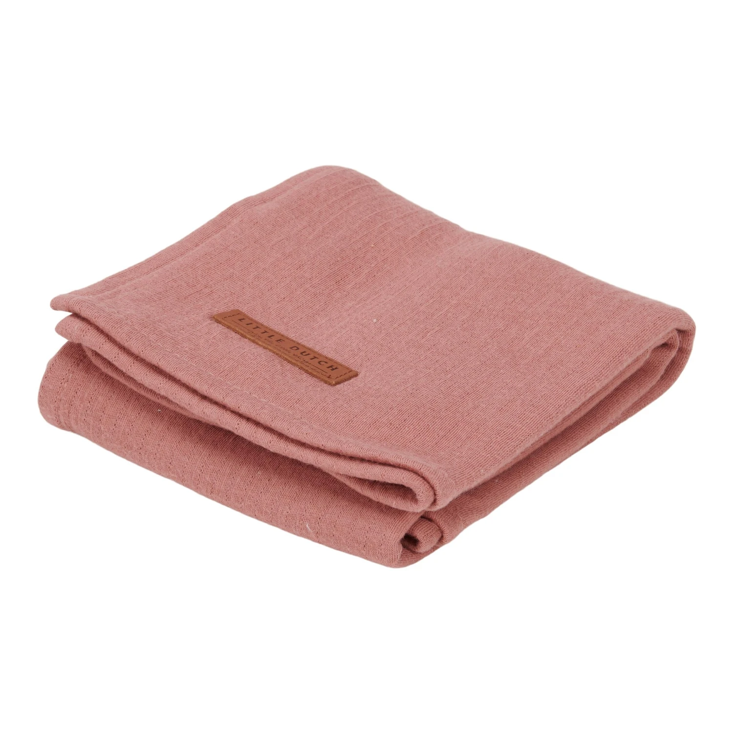 Little Dutch Swaddle Cloth 120 X 120cm Pure Pink Blush 3 Little Dutch Swaddle Cloth 120 X 120cm Pure Pink Blush
