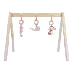 Little Dutch Wooden Baby Gym - Ocean Pink