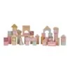 Little Dutch Wooden Building Blocks - Pink Little Goose - Set Of 50