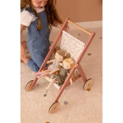 Little Dutch Wooden Doll Stroller 10 Little Dutch Wooden Doll Stroller -Little Dutch Shop Little Dutch Wooden Doll Stroller 4