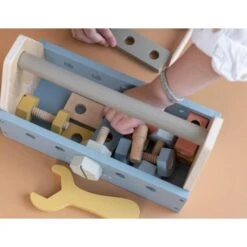 Little Dutch Wooden Toolbox -Little Dutch Shop Little Dutch Wooden Toolbox Toy Tools 5