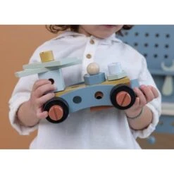 Little Dutch Wooden Workbench -Little Dutch Shop Little Dutch Wooden Workbench Toy Tools 6