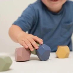 Little Dutch Wooden Stacking Stones - Vintage -Little Dutch Shop LittleDutchWoodenRockingStones1 4