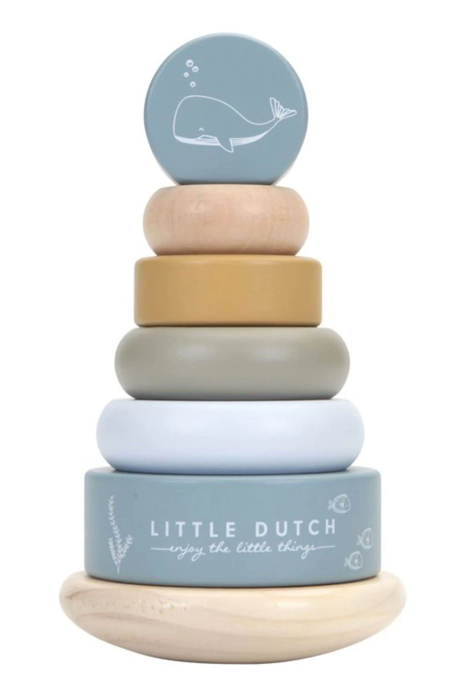 Little Dutch Rocking Ring Stacker Toy 3 Little Dutch Rocking Ring Stacker Toy